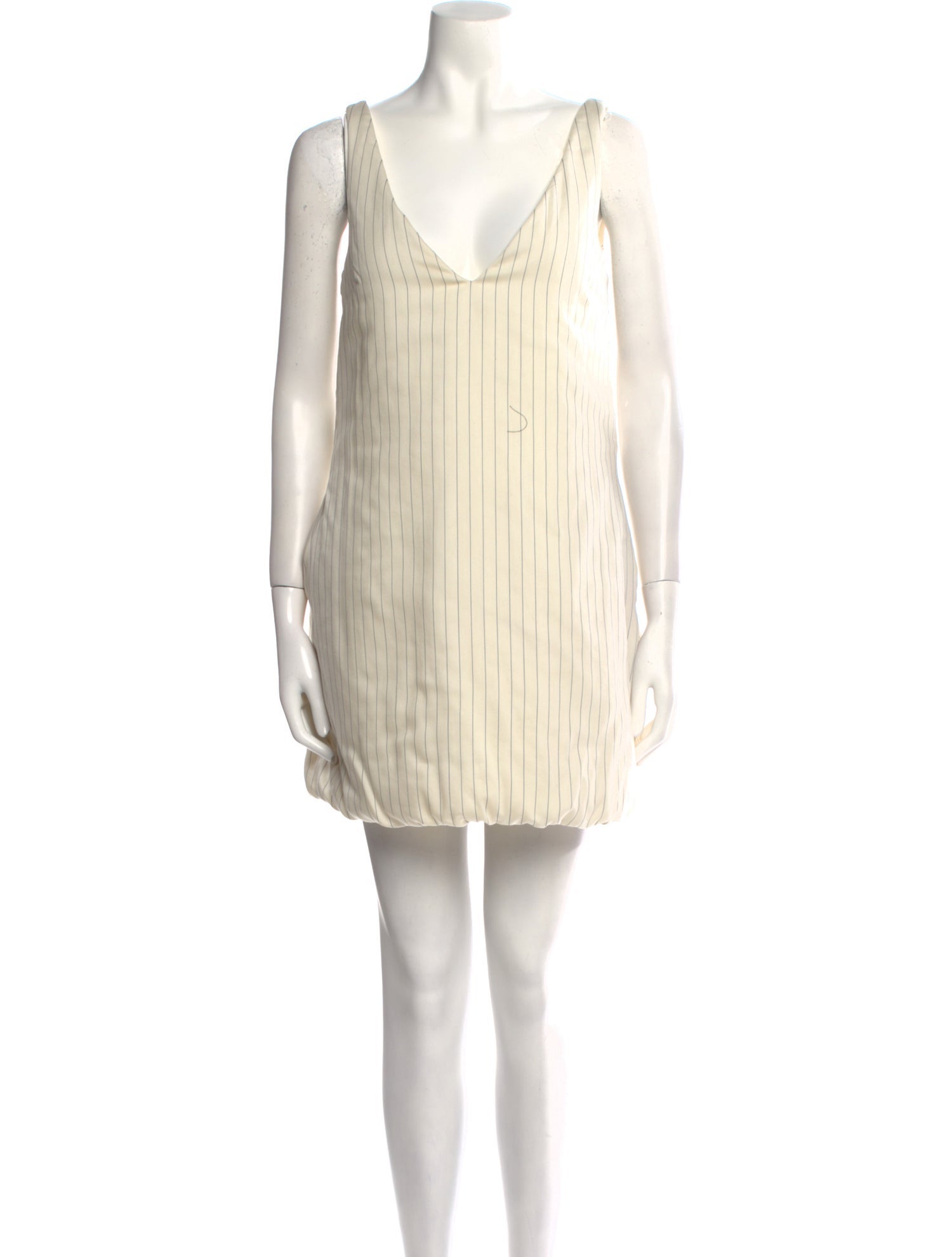 Khaite Virgin Wool Mini Dress