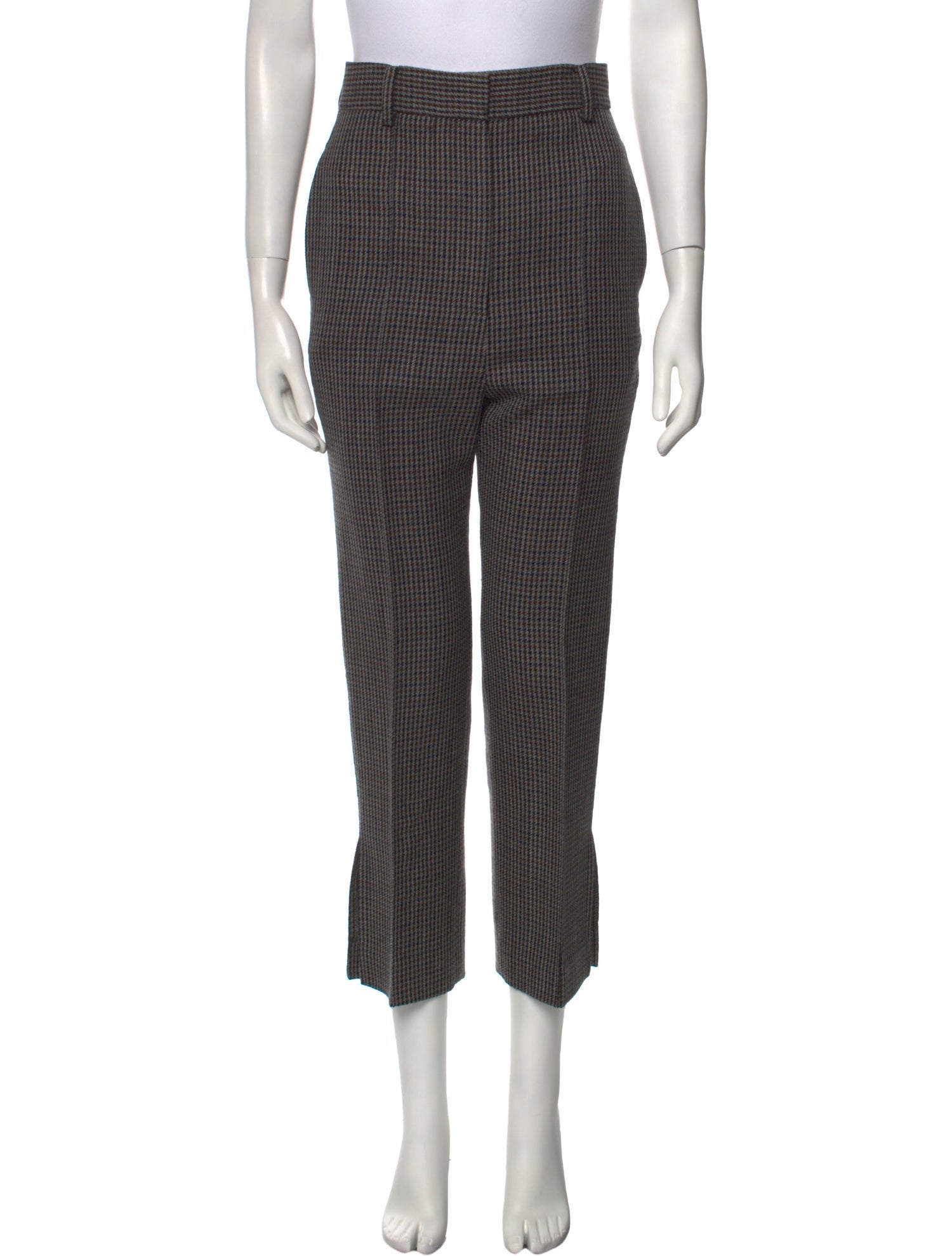Khaite Wool Straight Leg Pants