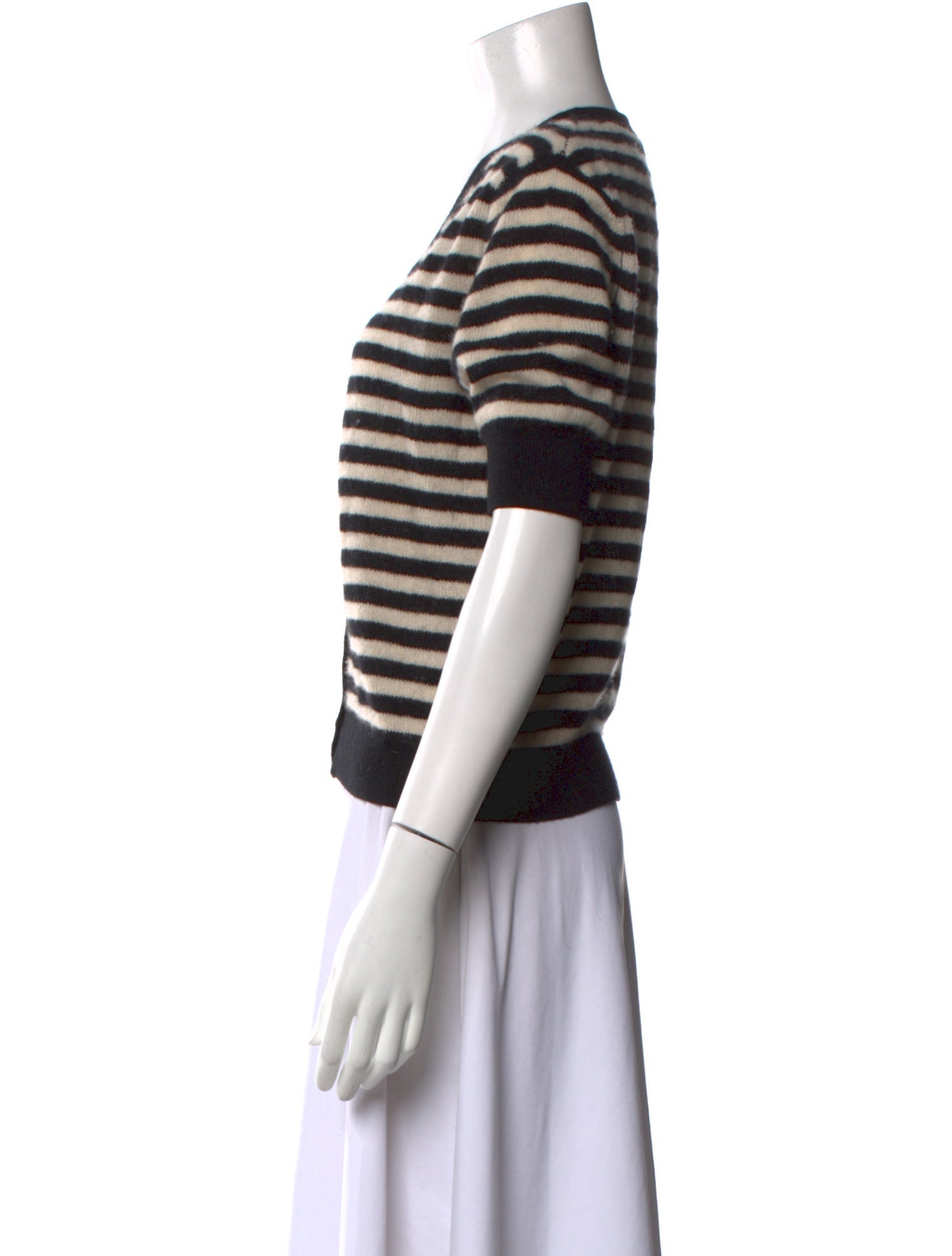 Khaite Cashmere Striped Sweater