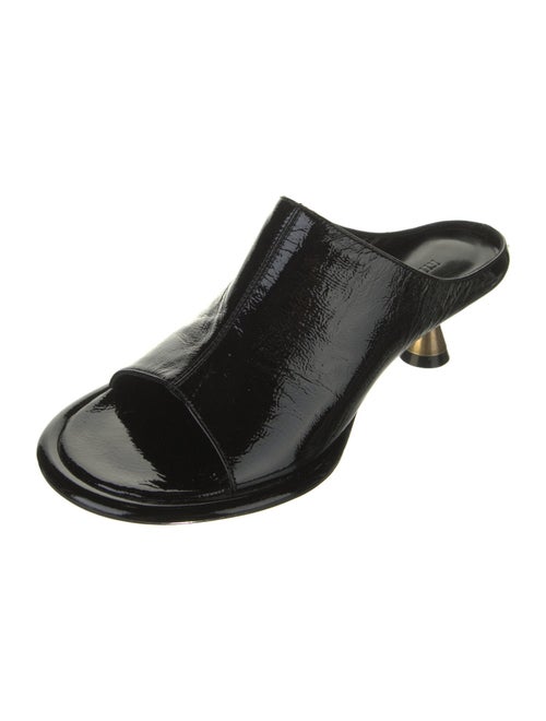 Khaite Patent Leather Slides