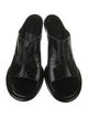 Khaite Patent Leather Slides