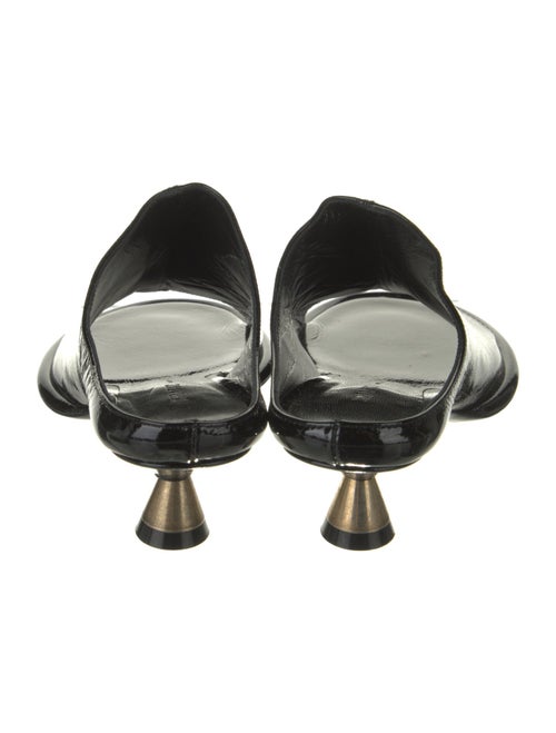 Khaite Patent Leather Slides