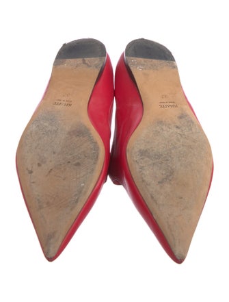 Khaite Leather Mules