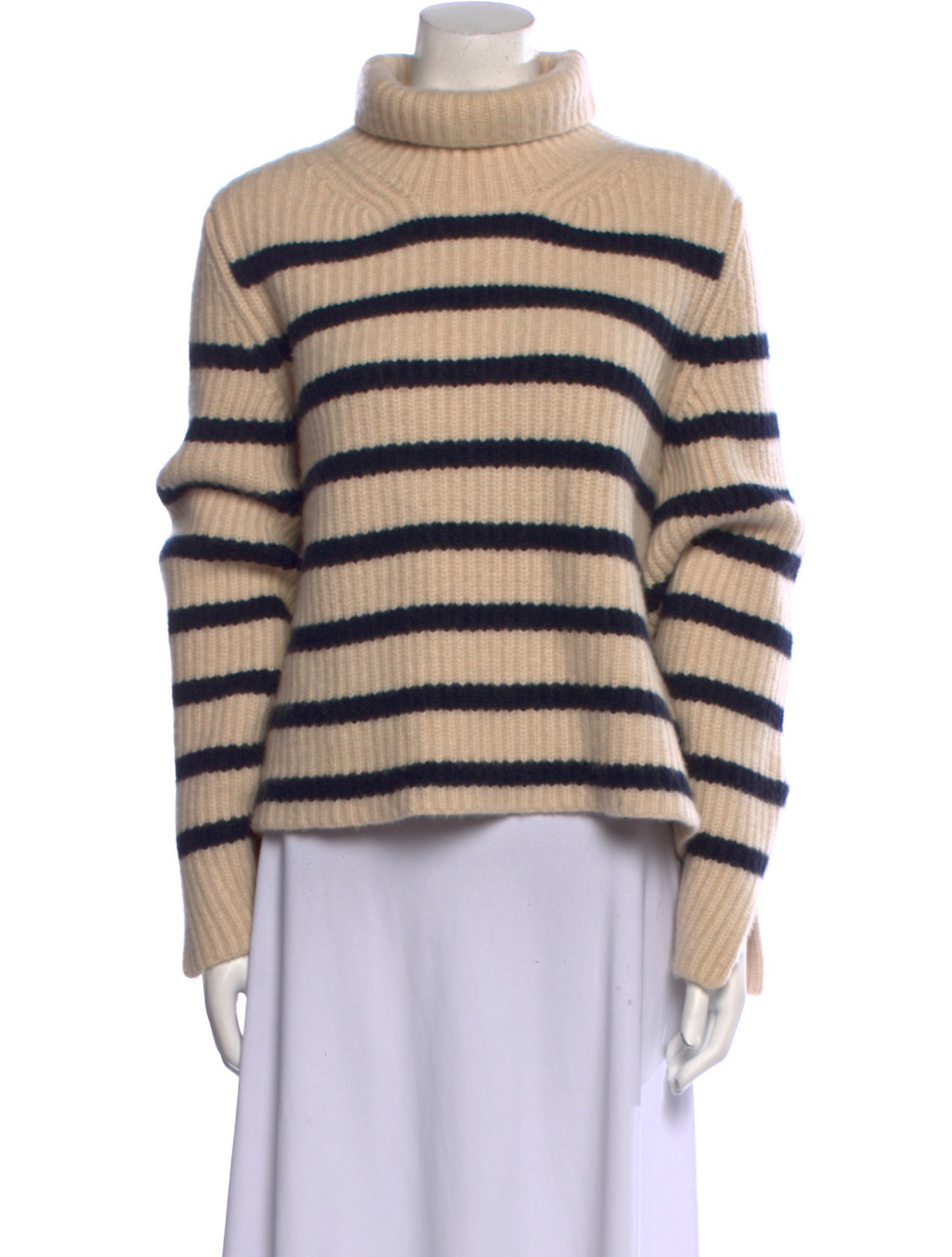 Khaite Cashmere Striped Sweater