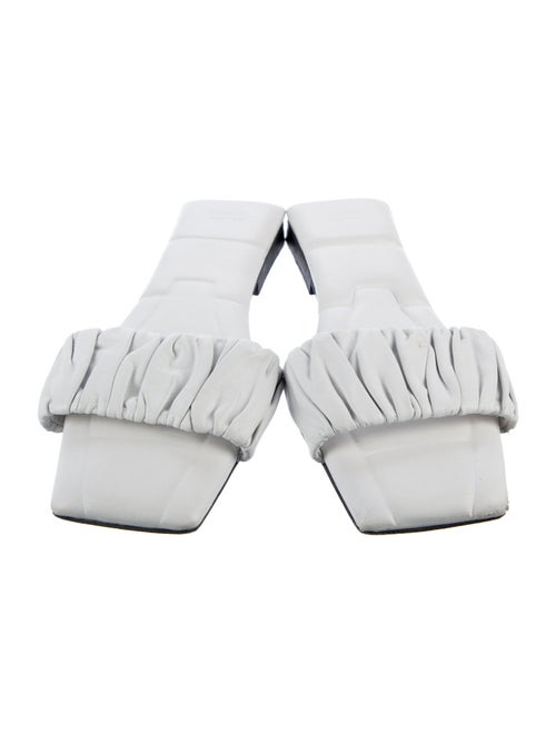 Khaite Leather Slides