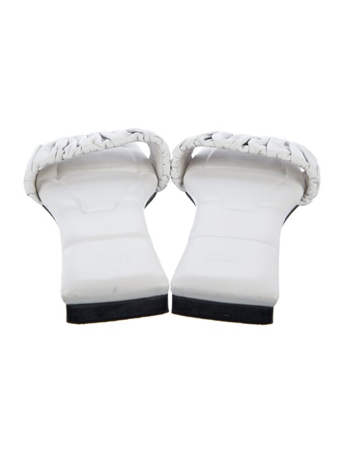 Khaite Leather Slides