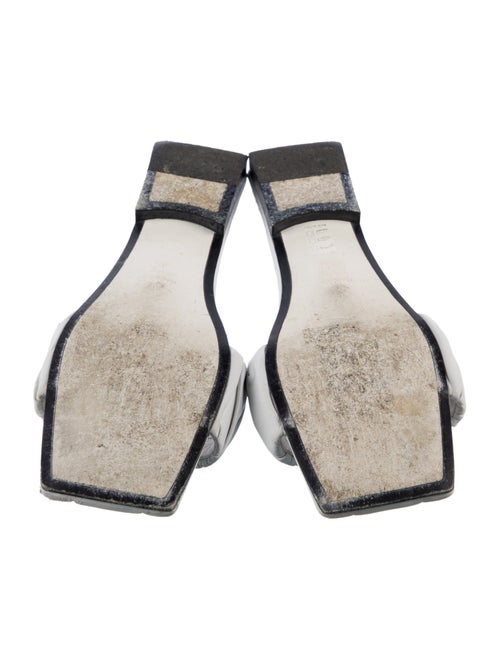 Khaite Leather Slides