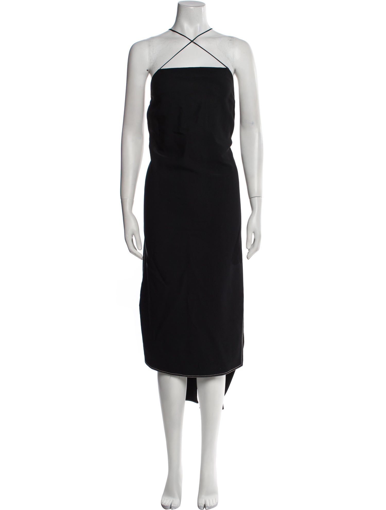 Khaite Halterneck Long Dress