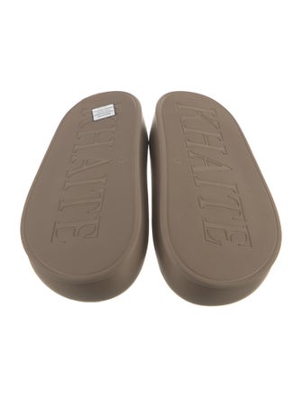 Khaite Grosgrain Trim Slides