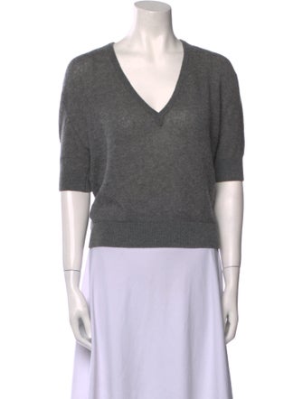 Khaite Cashmere V-Neck Sweater