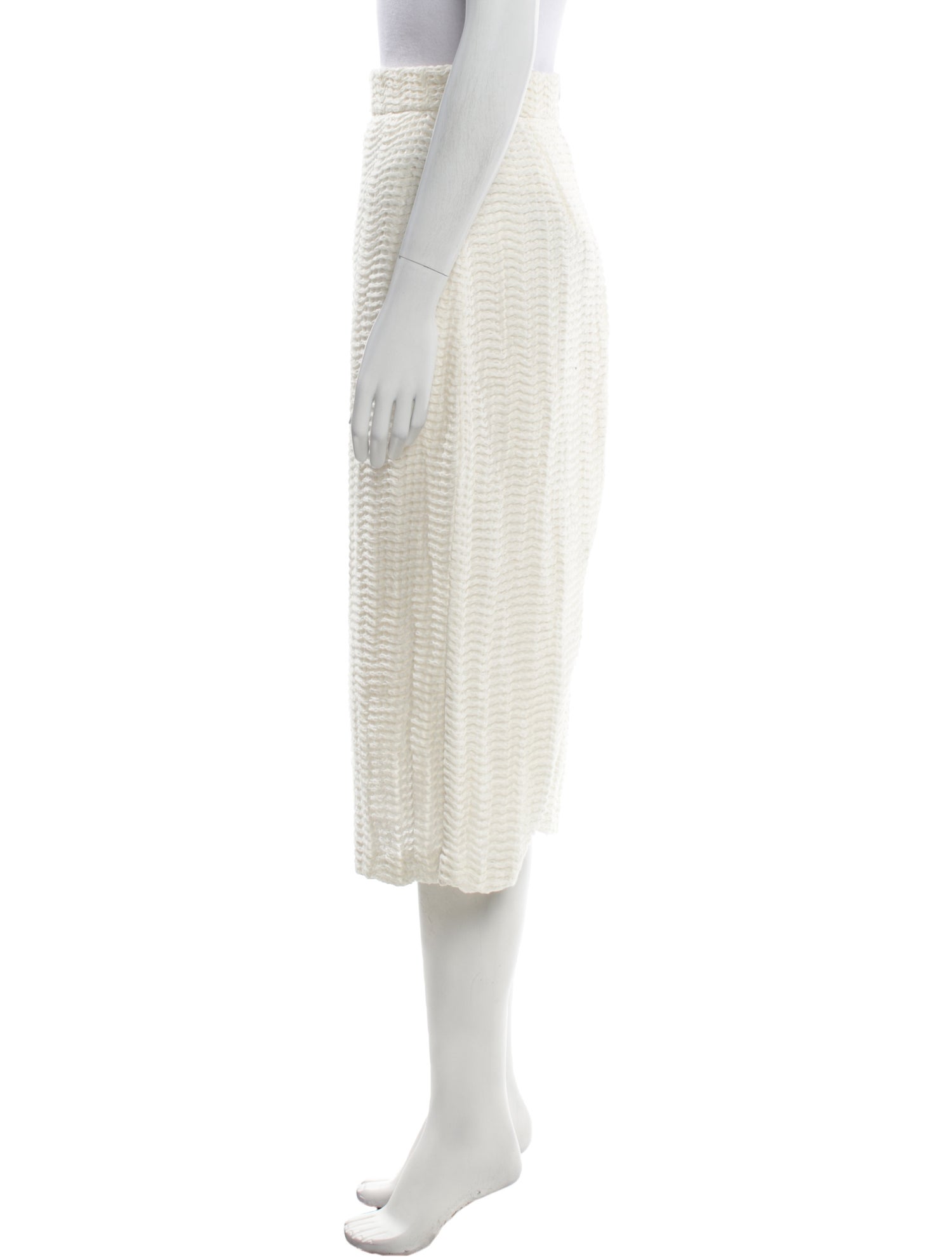 Khaite Linen Midi Length Skirt w/ Tags