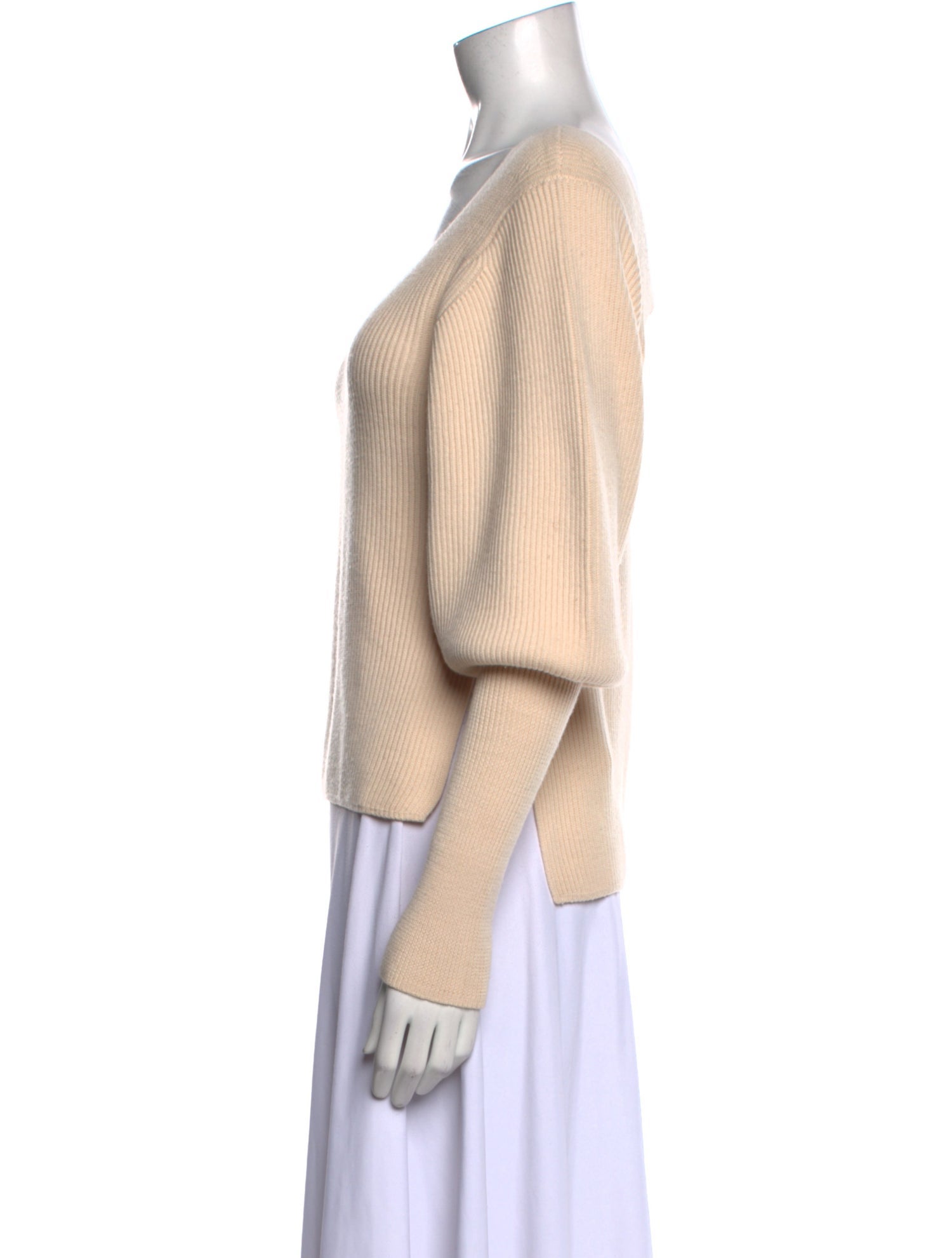 Khaite Merino Wool Scoop Neck Sweater