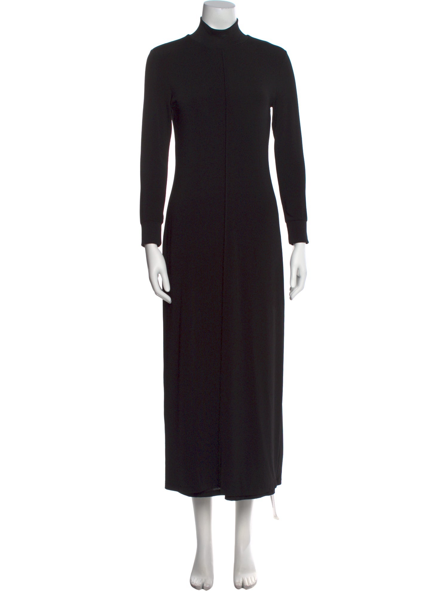 Khaite Mock Neck Long Dress