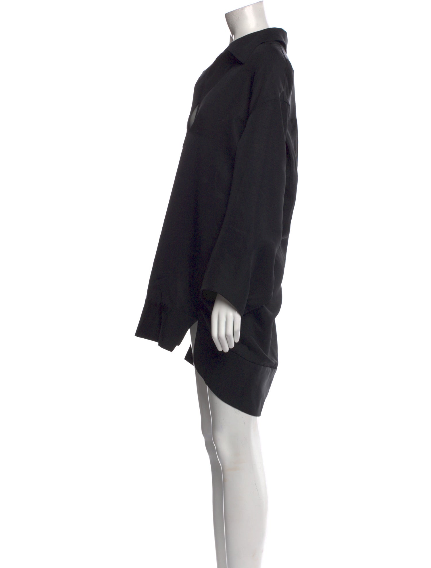 Khaite V-Neck Mini Dress w/ Tags