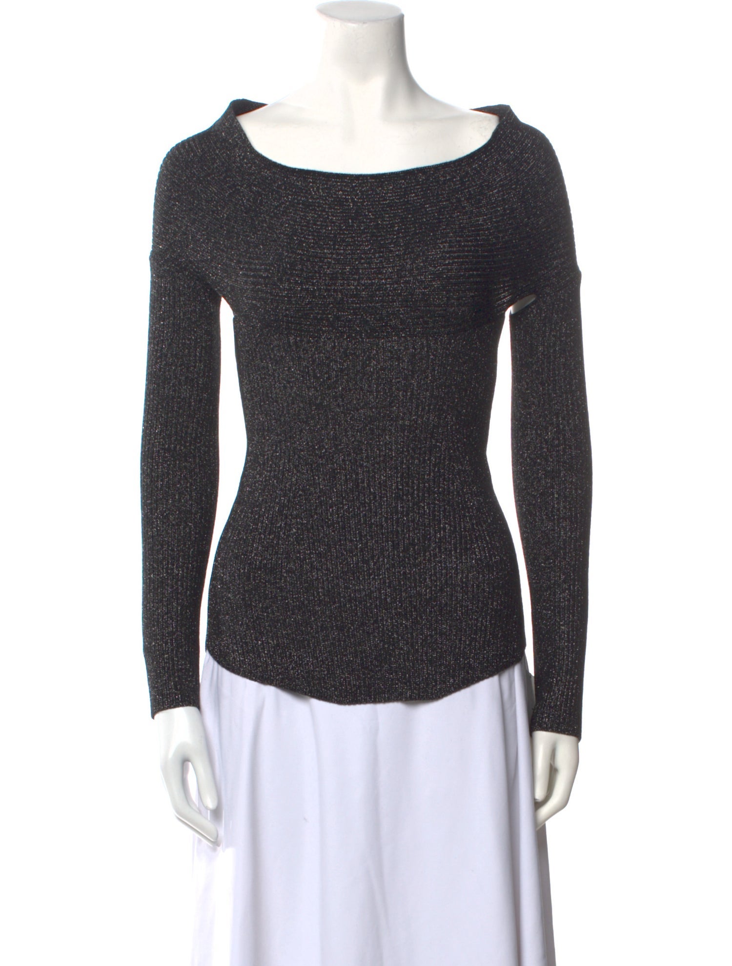 Khaite Virgin Wool Scoop Neck Top