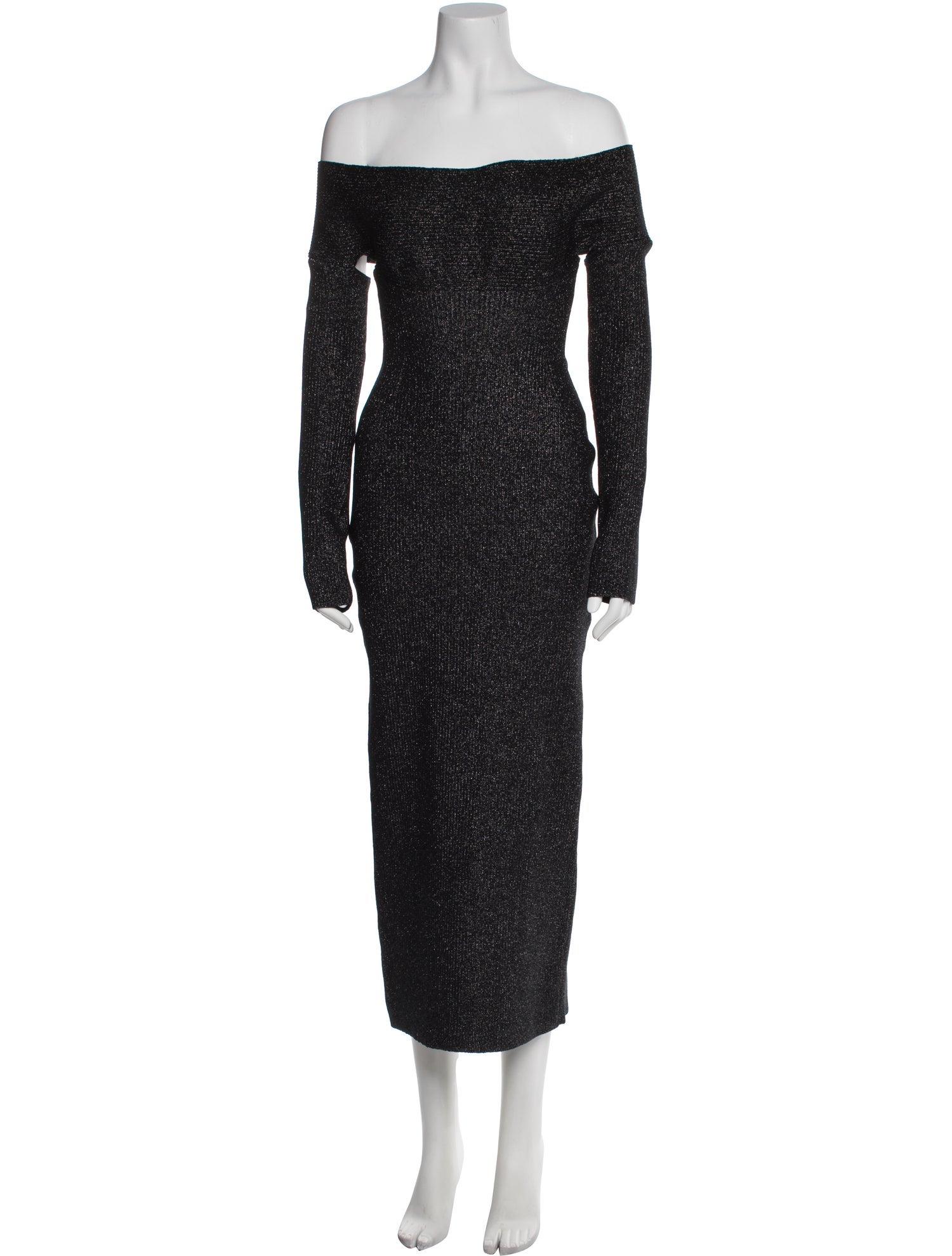 Khaite Off-The-Shoulder Long Dress