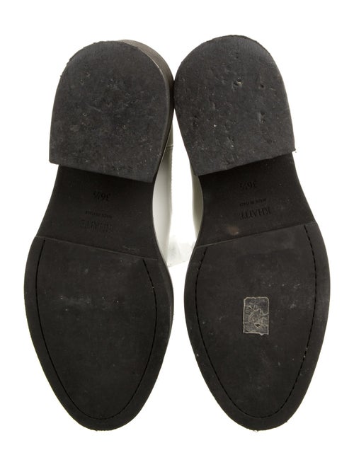 Khaite Leather Chelsea Boots