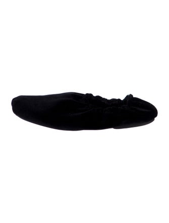 Khaite Velvet Ballet Flats