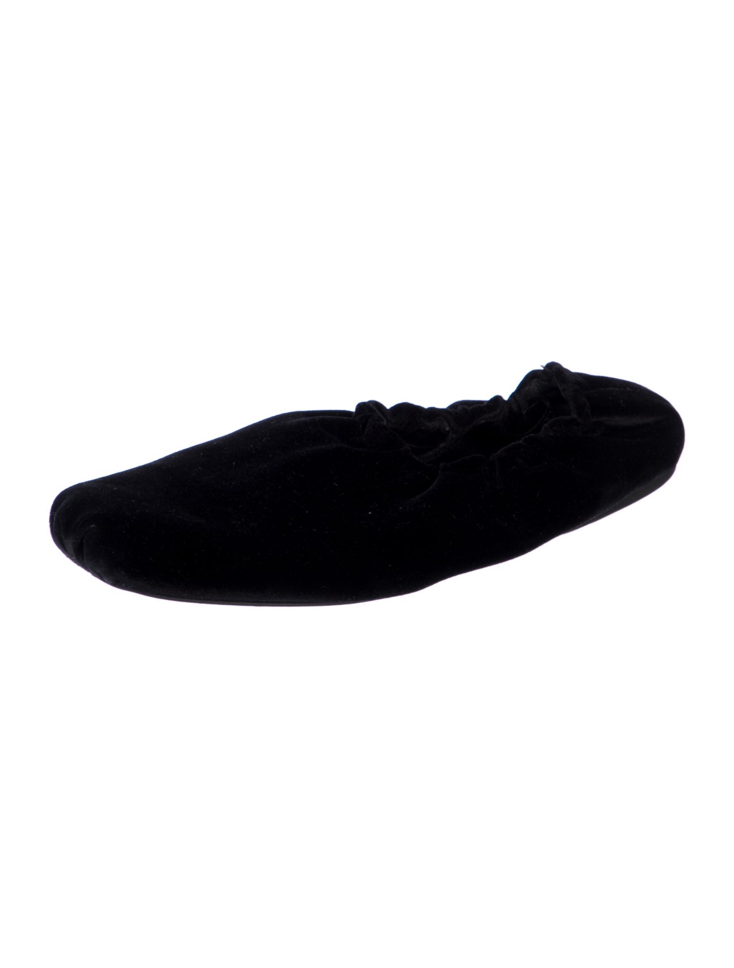 Khaite Velvet Ballet Flats