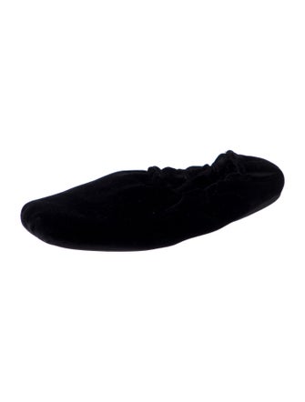 Khaite Velvet Ballet Flats