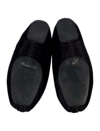 Khaite Velvet Ballet Flats