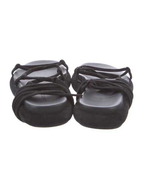 Khaite Suede Gladiator Sandals