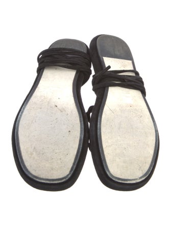 Khaite Suede Gladiator Sandals