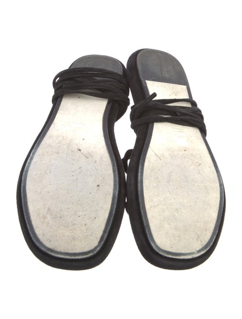 Khaite Suede Gladiator Sandals