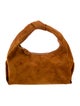 Khaite Suede Top Handle Bag