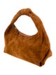 Khaite Suede Top Handle Bag