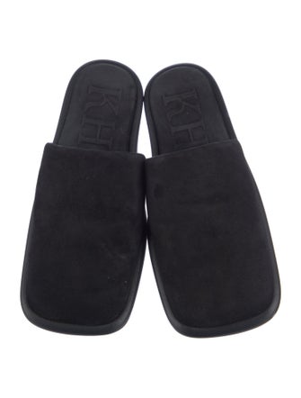 Khaite Suede Mules