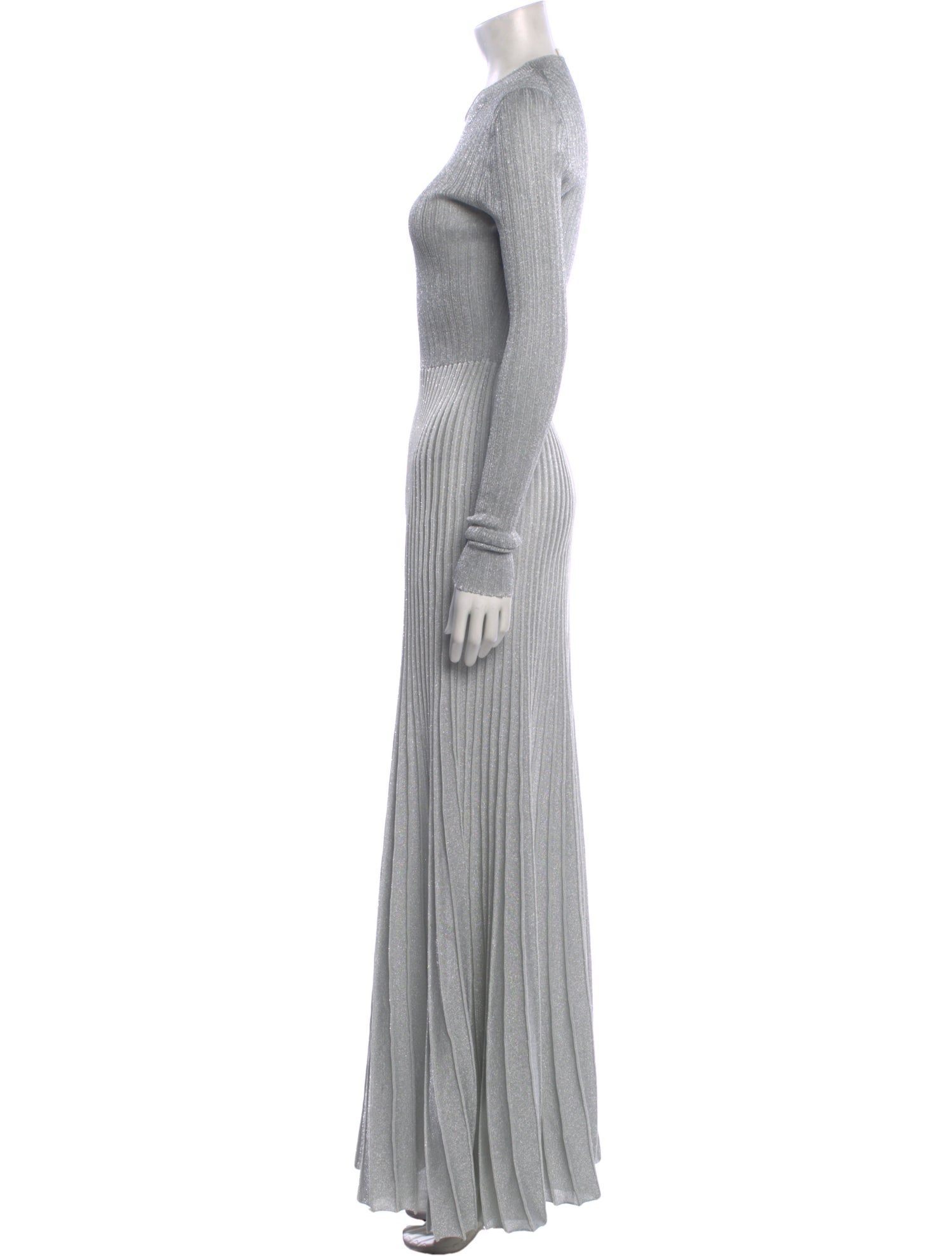 Khaite Crew Neck Long Dress