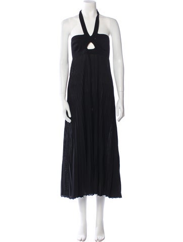 Khaite Dresses Halterneck Knee-Length Dress M