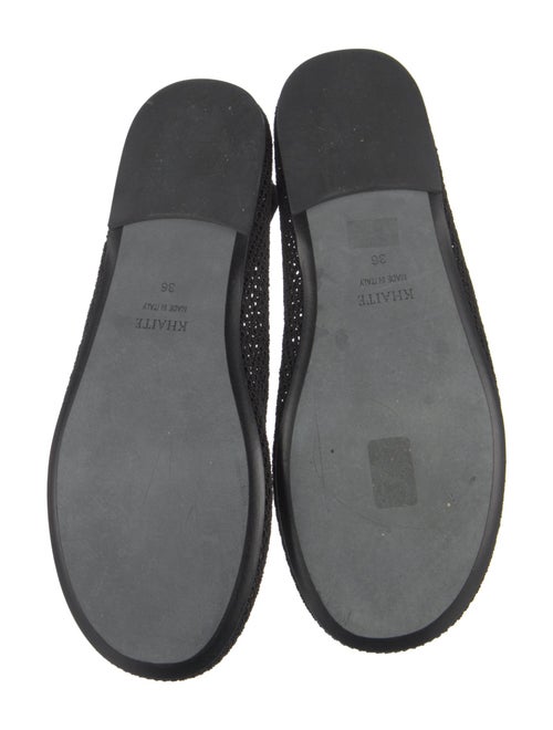 Khaite Leather Flats