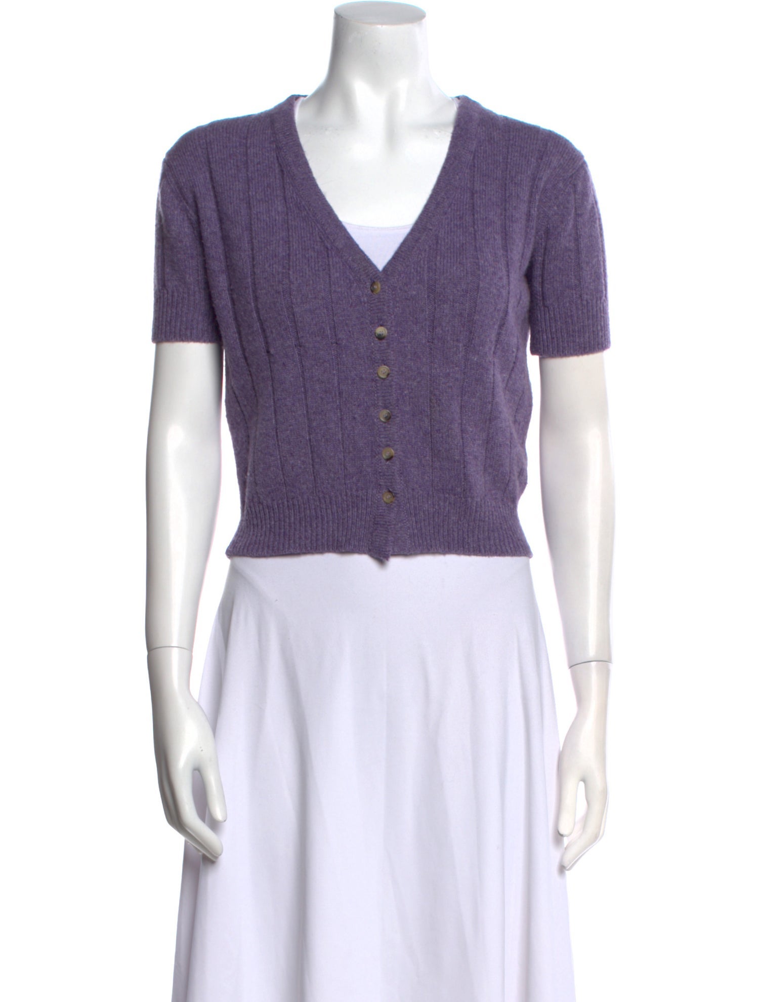 Khaite Cashmere V-Neck Sweater