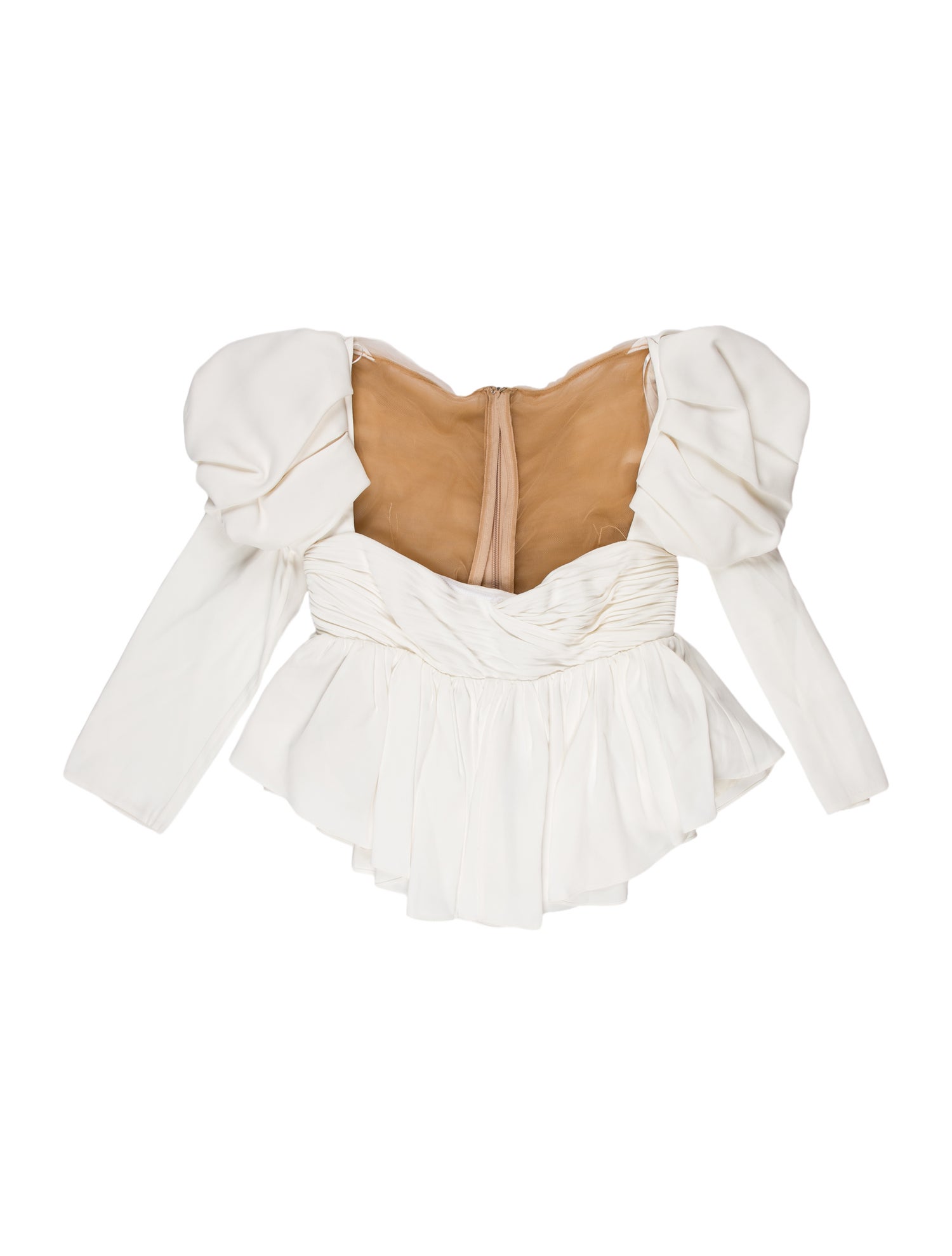 Khaite Square Neckline Sleeveless Crop Top