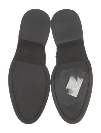 Khaite Leather Combat Boots