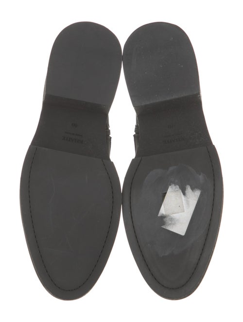 Khaite Leather Combat Boots