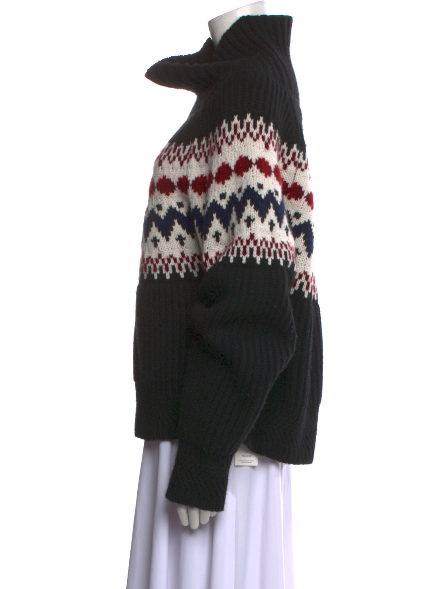 Khaite Cashmere Printed Sweater