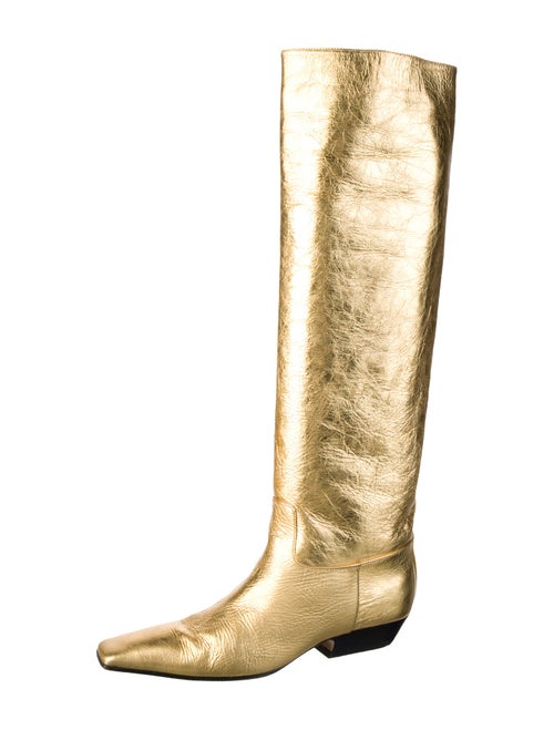 Khaite Leather Riding Boots