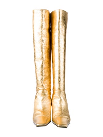 Khaite Leather Riding Boots