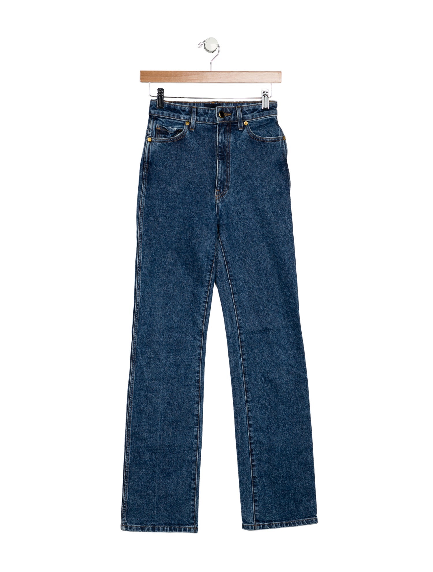 Fabiana Filippi Mid-Rise Wide Leg Jeans - Blue, 8.5