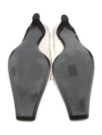 Khaite Leather Western Boots