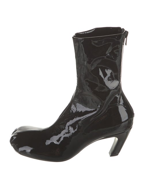 Khaite Patent Leather Sock Boots