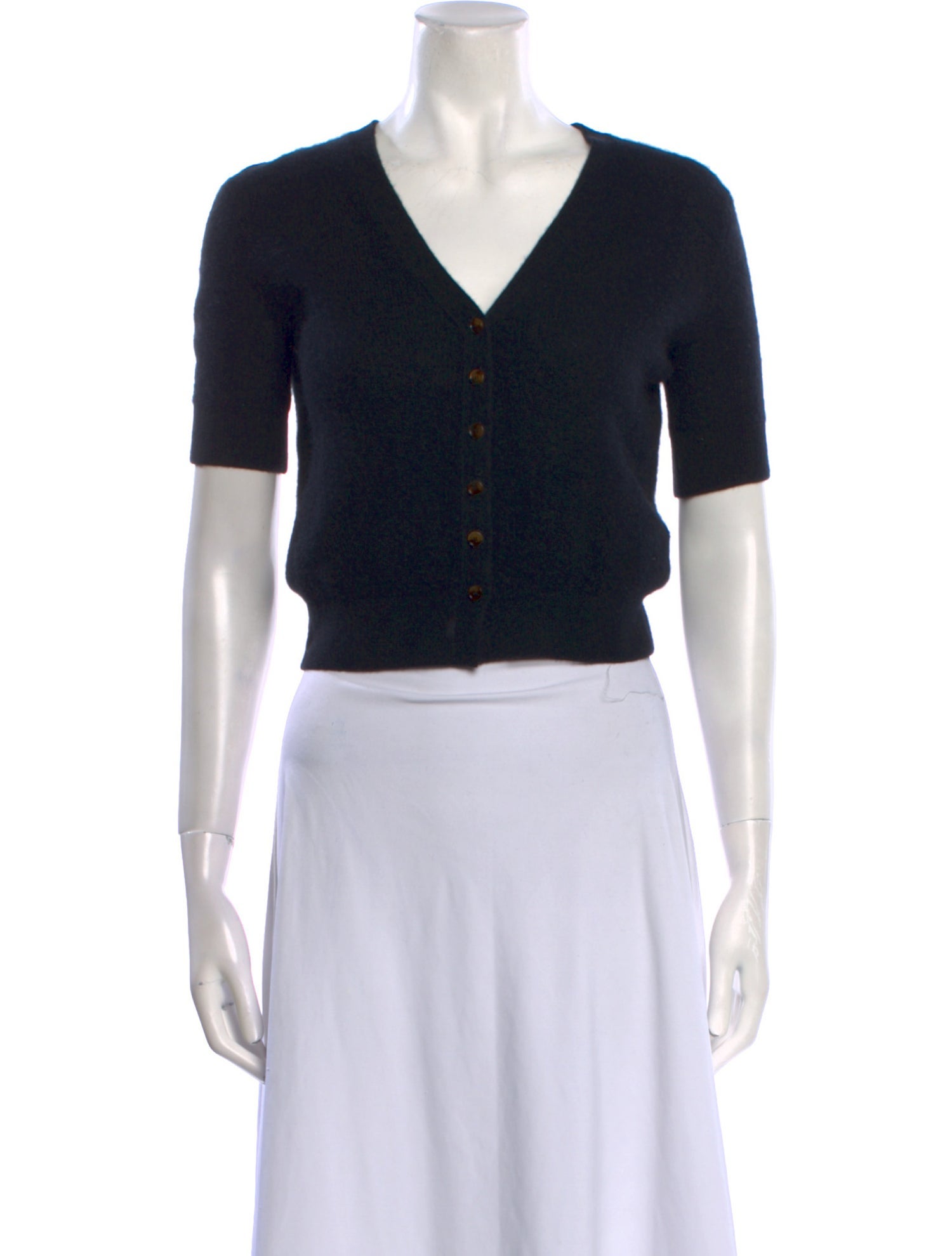 Khaite Cashmere V-Neck Sweater