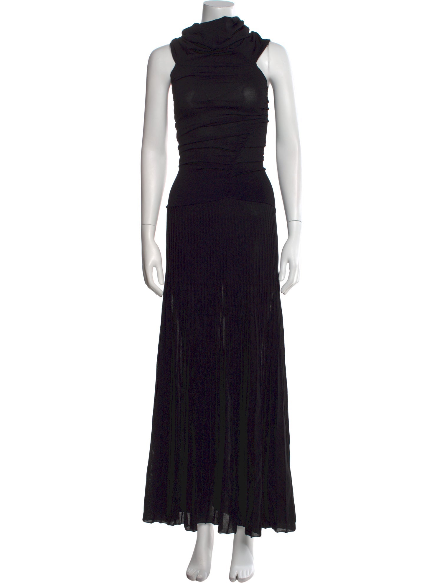 Khaite Turtleneck Long Dress