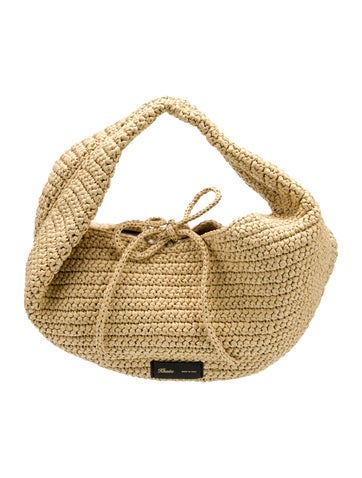 Khaite Hobos Raffia Minaudière