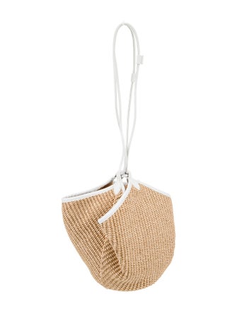 Khaite Raffia Evening Bag