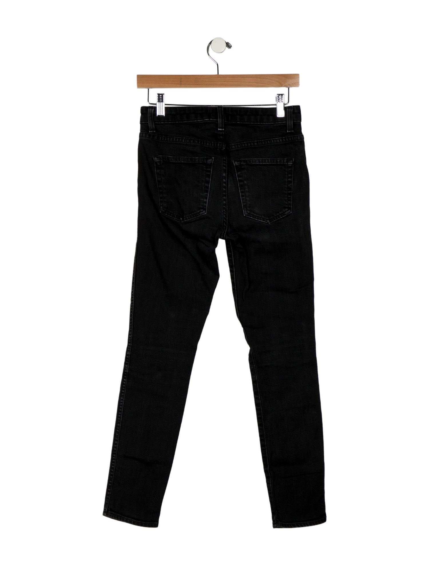 Khaite Mid-Rise Skinny Leg Jeans
