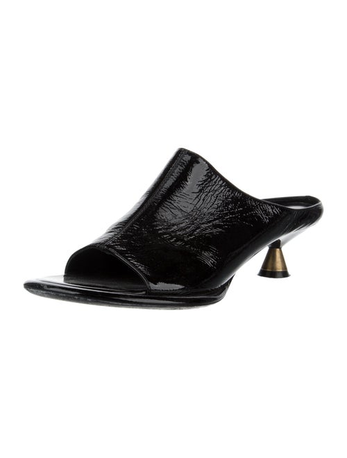 Khaite Patent Leather Slides